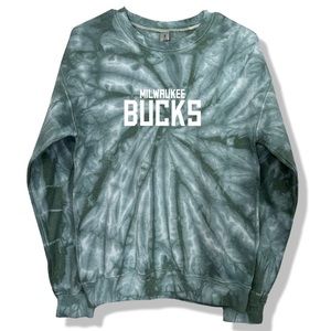 Milwaukee Bucks Tie Dye Sweatshirt